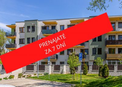 PRENÁJOM – Luxusný 3 izbový byt v novostavbe Rosnička