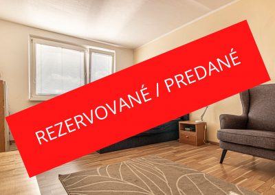 Plnohodnotný 2-izbový byt Petržalka, Osuského ulica