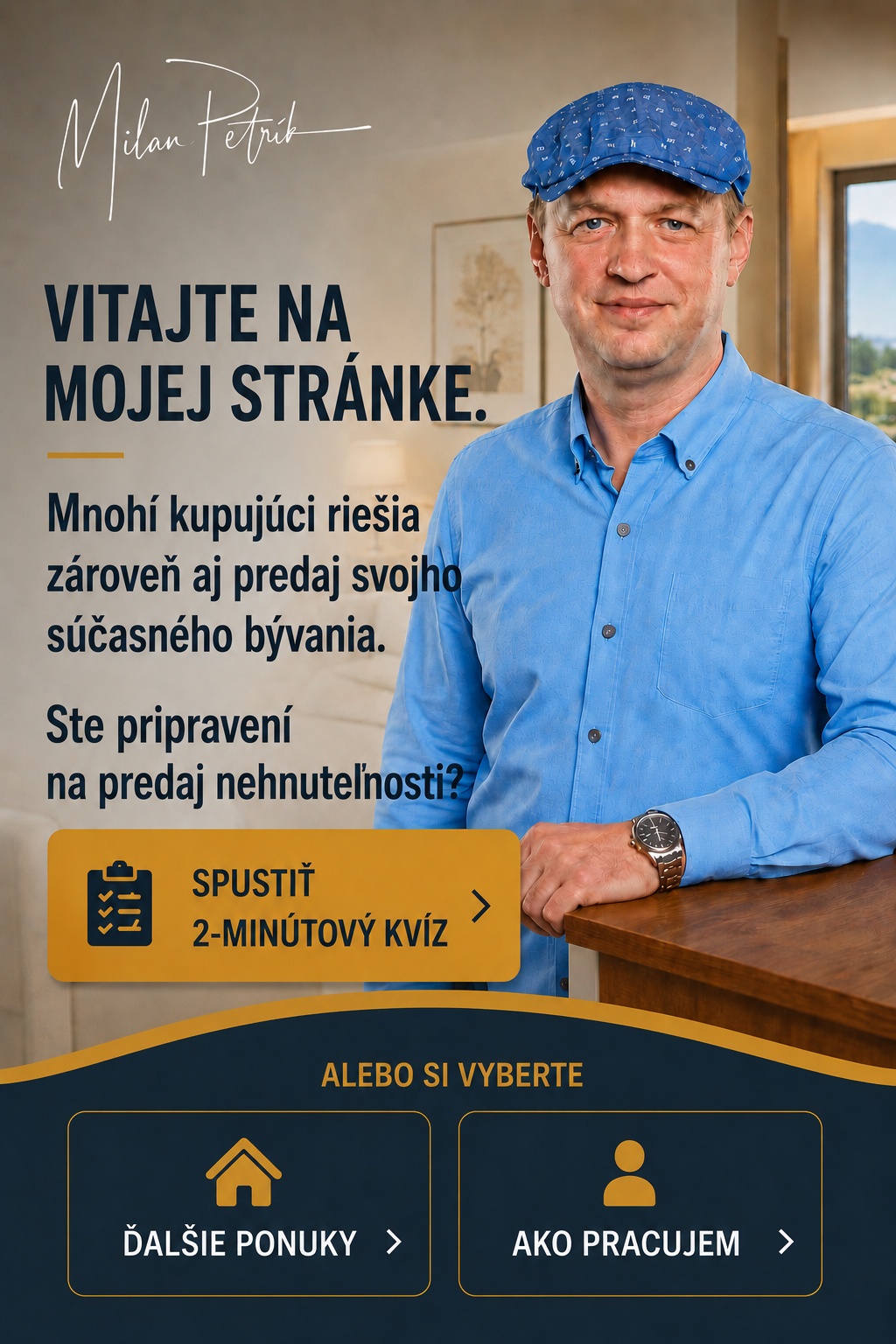 Milan Petrík - realitné služby